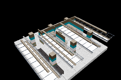 View 1, 3D Shaded Model
